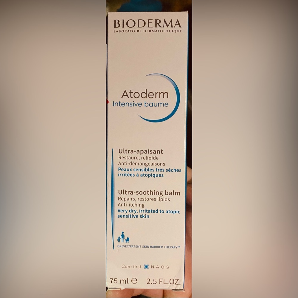 Bioderma Atoderm Intensive Baume Ultra-soothing  2.5 full ounces For Dry Skin